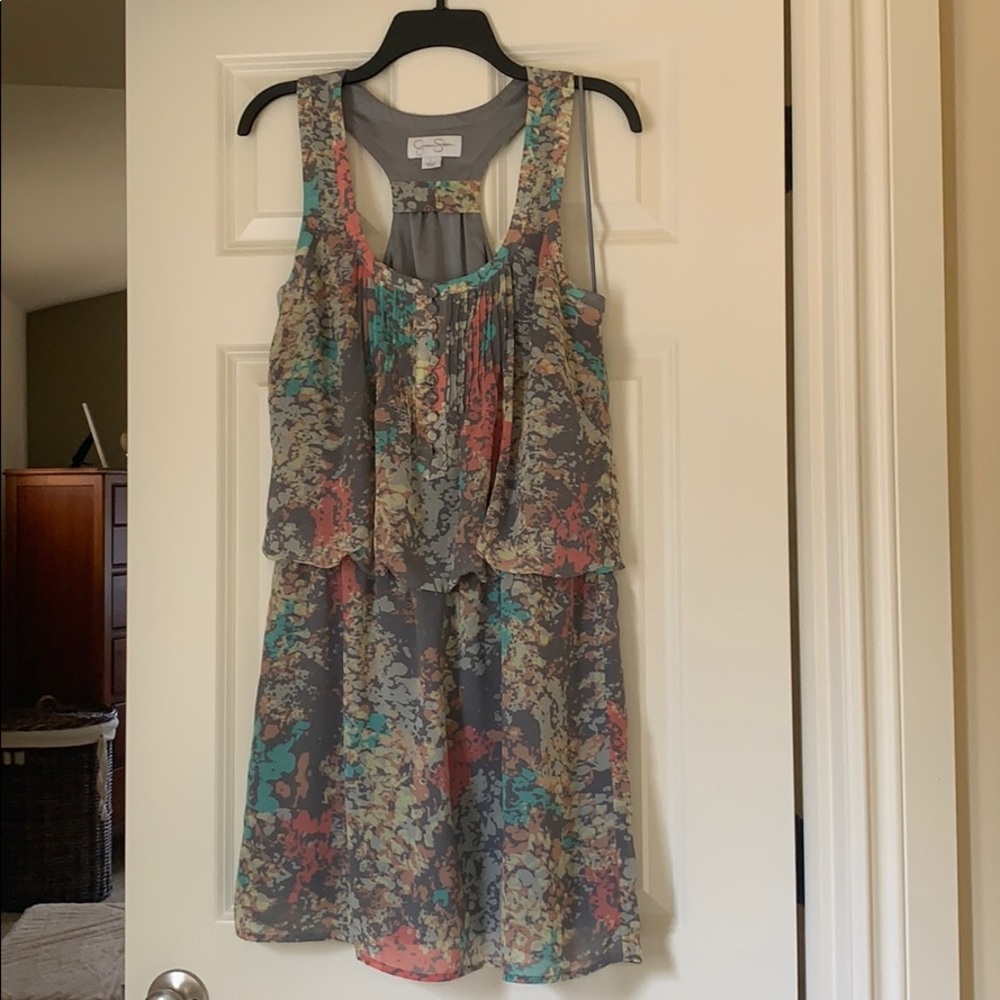Jessica Simpson Sleeveless print dress